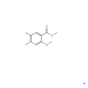 甲基 2-甲氧基-4,5-二甲基苯酸盐,2-Methoxy-4,5-dimethyl-benzoic acid methyl ester