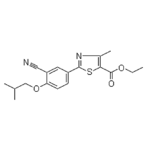 2-(3-氰基-4-异丁氧基苯基)-4-甲基噻唑-5-甲酸乙酯,Ethyl 2-(3-cyano-4-isobutoxyphenyl)-4-methyl-5 -thiazolecarboxylate