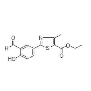2-(3-醛基-4-羟基苯基)-4-甲基噻唑-5-羧酸乙酯 