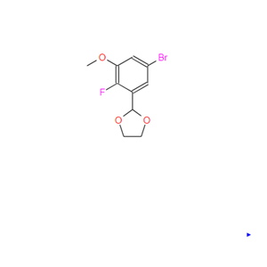 2-（5-溴-2-氟-3-甲氧基苯基）-1,3-二氧戊環(huán),2-(5-Bromo-2-fluoro-3-methoxyphenyl)-1,3-dioxolane