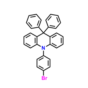 10-（4-溴苯基）-9,9-二苯基-9,10-二氢吖啶,Acridine, 10-(4-bromophenyl)-9,10-dihydro-9,9-diphenyl-