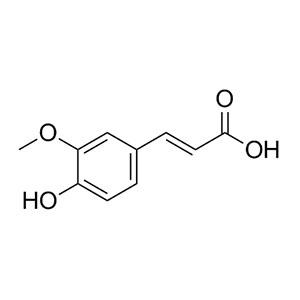 阿魏酸,4-Hydroxy-3-methoxycinnamic acid