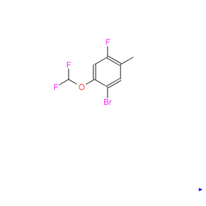 1-溴-2-（二氟甲氧基）-4-氟-5-甲苯,1-Bromo-2-(difluoromethoxy)-4-fluoro-5-methylbenzene
