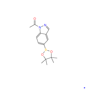 850363-83-6；1-[5-（4,4,5,5-四甲基-1,3,2-二氧杂硼烷-2-基）-1H-吲唑-1-基]乙烷-1-酮