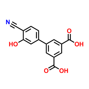 4'-氰基-3'-羟基-[1,1'-联苯]-3,5-二羧酸