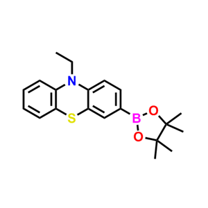 10-ethyl-3-(4,4,5,5-tetramethyl-1,3,2-dioxaborolan-2-yl)-10H-phenothiazine