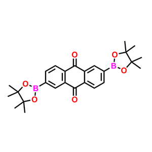 2,6-双（4,4,5,5-四甲基-1,3,2-二氧杂硼烷-2-基）蒽-9,10-二酮