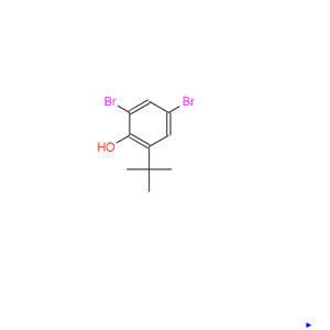 15460-12-5；2,4-二溴-6-(叔丁基)苯酚
