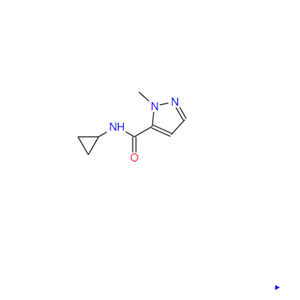 N-環(huán)丙基-1-甲基-1H-吡唑-5-甲酰胺,n-cyclopropyl-1-methyl-1h-pyrazole-5-carboxamide