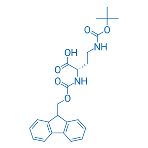 Fmoc-Dab(Boc)-OH，N-芴甲氧羰基-N'-叔丁氧羰基-L-2,4-二氨基丁酸