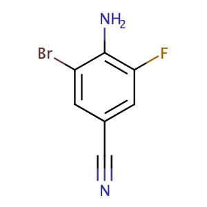 4-氨基-3-溴-5-氟苯甲腈,4-Amino-3-bromo-5-fluorobenzonitrile