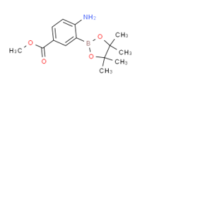 2-氨基-5-(甲氧基羰基)苯硼酸频哪醇酯 