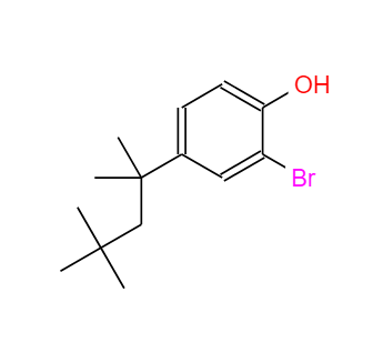 2-溴-4-特辛基苯酚,2-Bromo-4-(1,1,3,3-tetramethylbutyl)phenol