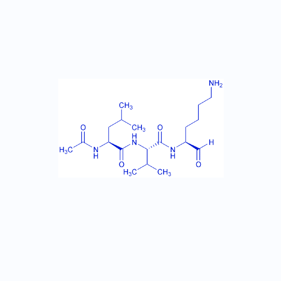 組織蛋白酶 B 抑制劑 II多肽,Ac-Leu-Val-Lys-aldehyde