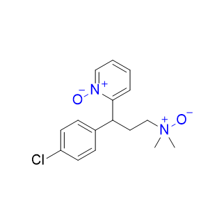 氯苯那敏雜質(zhì)06,3-(4-chlorophenyl)-N,N-dimethyl-3-(1-oxidopyridin-2-yl)propan-1-amine oxide