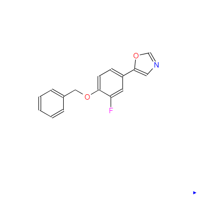 5-（4-（苄氧基）-3-氟苯基）恶唑,5-(4-(benzyloxy)-3-fluorophenyl)oxazole