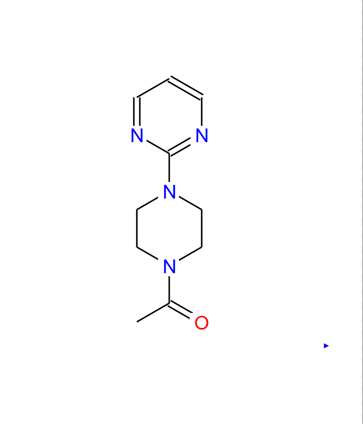 1-[4-（2-嘧啶基）-1-哌嗪基]乙酮,1-[4-(2-pyrimidinyl)-1-piperazinyl]ethanone