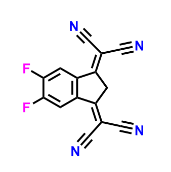 2,2'-（5,6-二氟-1H-茚-1,3（2H）-二亞基）二甲腈,2,2'-(5,6-difluoro-1H-indene-1,3(2H)-diylidene)dimalononitrile