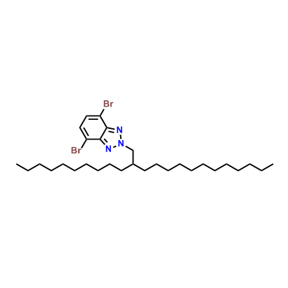 4,7-二溴-2-(2-癸基十四烷基)-2H-苯并[d][1,2,3]三唑,4,7-Dibromo-2-(2-decyltetradecyl)-2H-benzo[d][1,2,3]triazole