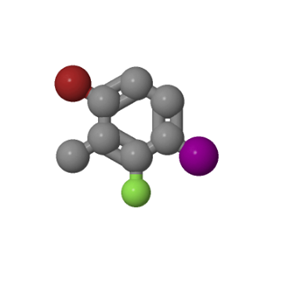 1-溴-3-氟-4-碘-2-甲基苯,1-Bromo-3-fluoro-4-iodo-2-methyl-benzene
