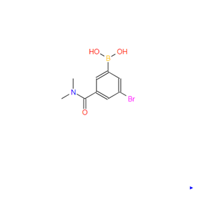 5-溴-3-（N，N-二甲基氨基羰基）苯基硼酸,5-Bromo-3-(N,N-dimethylaminocarbonyl)phenylboronic acid