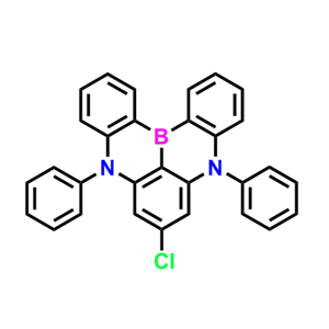 7-氯-5,9-二苯基-5,9-双氢-5,9-氮杂-13b-硼萘并[3,2,1-de]蒽