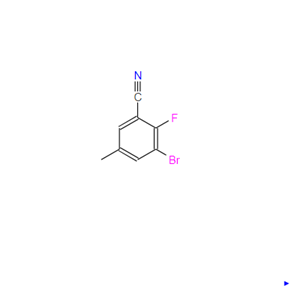 3-溴-2-氟-5-甲基苯甲腈,3-Bromo-2-fluoro-5-methylbenzonitrile