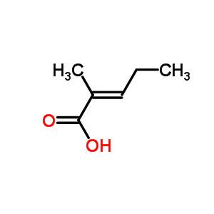 2-甲基-2-戊烯酸,2-Methyl-2-pentenoic acid