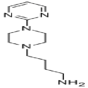 4-[4-(2-嘧啶基)-1-哌嗪基]-1-丁胺