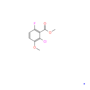 2-氯-6-氟-3-甲氧基苯甲酸甲酯,Methyl 2-chloro-6-fluoro-3-methoxybenzoate