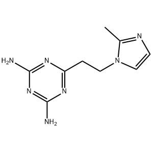 2,4-二氨基-6-[2-(2-甲基-1-咪唑)乙基]-1,3,5-三嗪 中间体 38668-46-1