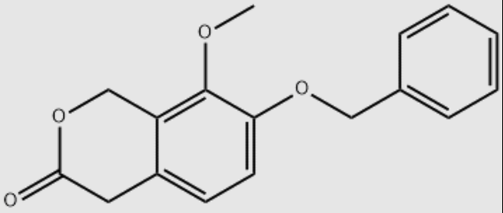 7-(苄氧基)-8-甲氧基异色烷-3-酮,3H-2-Benzopyran-3-one, 1,4-dihydro-8-methoxy-7-(phenylmethoxy)-