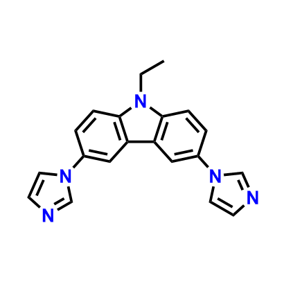 9-乙基-3,6-二（1H-咪唑-1-基）-9H-咔唑,9-ethyl-3,6-di(1H-imidazol-1-yl)-9H-carbazole