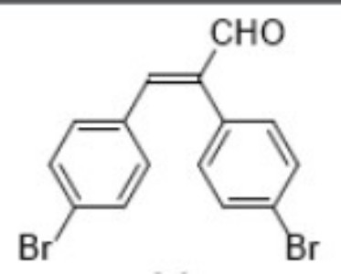 (E)-2,3-二(4-溴苯基)丙烯醛,(E)-2,3-bis(4-bromophenyl)acrylaldehyde