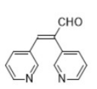 (E)-2,3-二(3-吡啶基)丙烯醛,(E)-2,3-di(pyridin-3-yl)acrylaldehyde