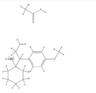 1-[2-氨基-1-(4-甲氧基苯基)乙基]环己醇醋酸盐,1-[2-amino-1-(4-methoxyphenyl)-ethyl]-cyclohexanol acetate