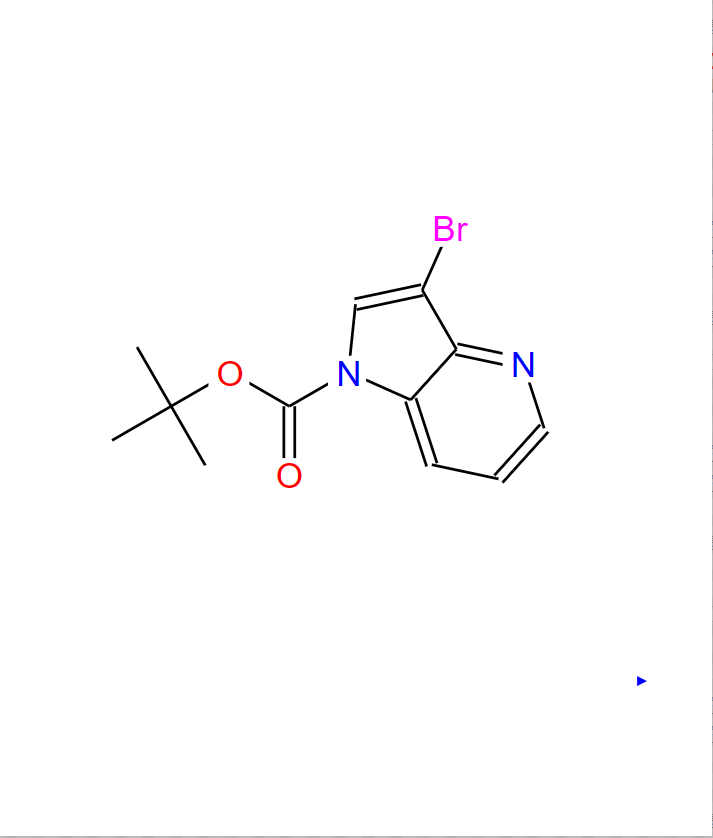 3-溴-1H-吡咯并[3,2-B]吡啶-1-羧酸叔丁酯,1-Boc-3-broMo-1H-pyrrolo[3,2-b]pyridine