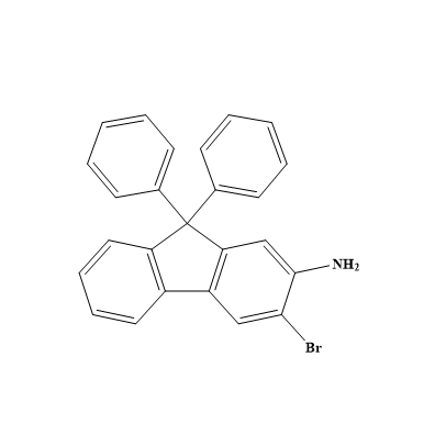3-溴-9,9-二苯基芴-2-氨,3-Bromo-9,9-diphenyl-9H-fluoren-2-amine