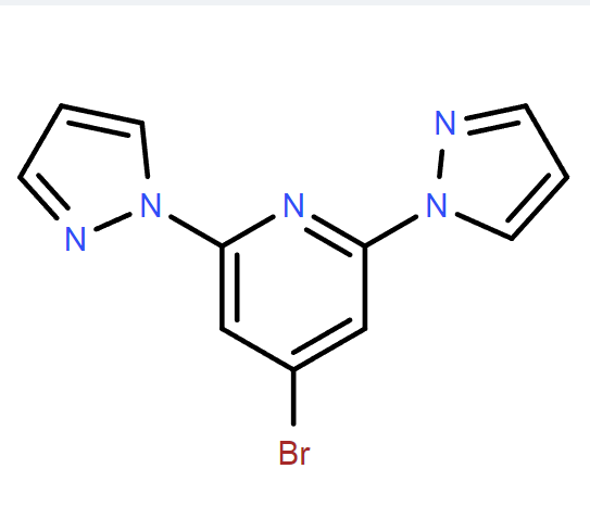 4-溴-2,6-二-1H-吡唑-1-基吡啶,4-Bromo-2,6-di-1H-pyrazol-1-ylpyridine