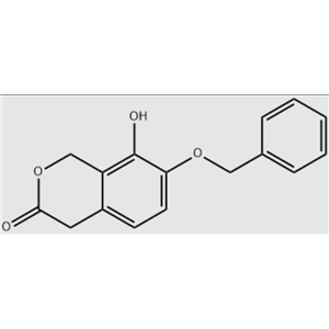 小檗碱杂质 6,3H-2-Benzopyran-3-one, 1,4-dihydro-8-hydroxy-7-(phenylmethoxy)-