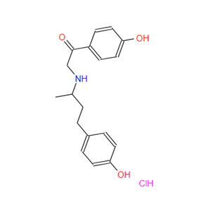 52446-58-9；2-（4-（4-羟基苯基）丁-2-基氨基）-1-（4-羟基苯）乙酮盐酸盐