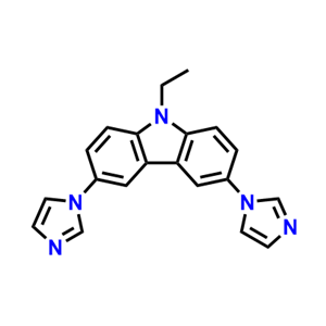 9-乙基-3,6-二（1H-咪唑-1-基）-9H-咔唑