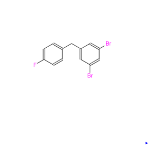 1,3-二溴-5-（4-氟苄基）苯,1,3-Dibromo-5-(4-fluorobenzyl)benzene