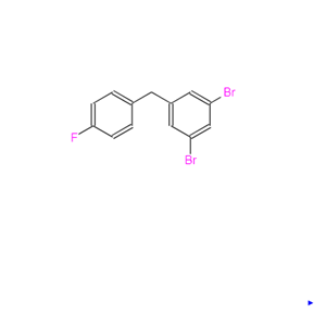 1,3-二溴-5-（4-氟芐基）苯,1,3-Dibromo-5-(4-fluorobenzyl)benzene