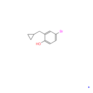 4-溴-2-（環(huán)丙基甲基）苯酚,4-Bromo-2-(cyclopropylmethyl)phenol