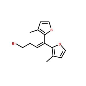 2,2'-(4-溴-1-亚丁烯基)双[3-甲基噻吩]109857-81-0
