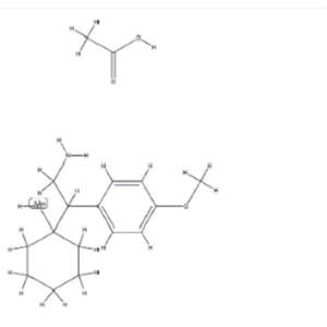 1-[2-氨基-1-(4-甲氧基苯基)乙基]环己醇醋酸盐 