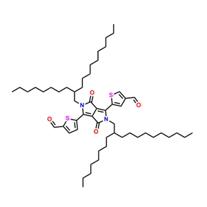 5,5'-(2,5-双(2-辛基十二烷基)-3,6-二氧代-2,3,5,6-四氢吡咯并[3,4-c]吡咯-1,4-二基)双(噻吩-2-醛)