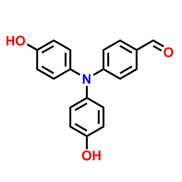 4-（双（4-羟基苯基）氨基）苯甲醛,4-(bis(4-hydroxyphenyl)amino)benzaldehyde