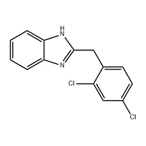 2-(2,4-二氯苄基)苯并咪唑,1H-Benzimidazole,2-[(2,4-dichlorophenyl)methyl]